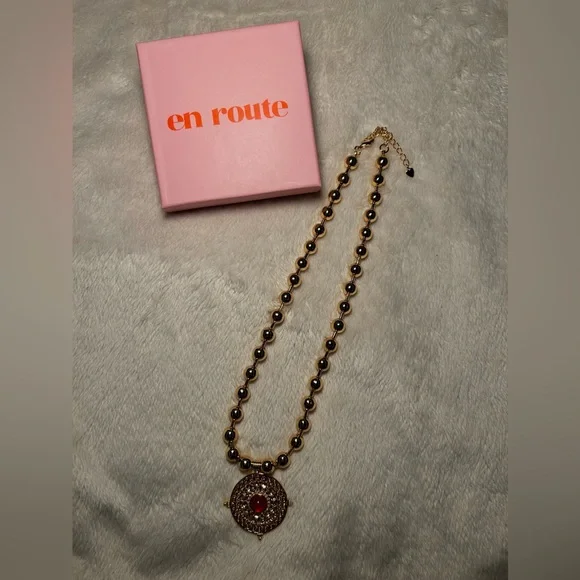 Carnelian stone necklace π¦βπ₯ - Picture 2 of 2